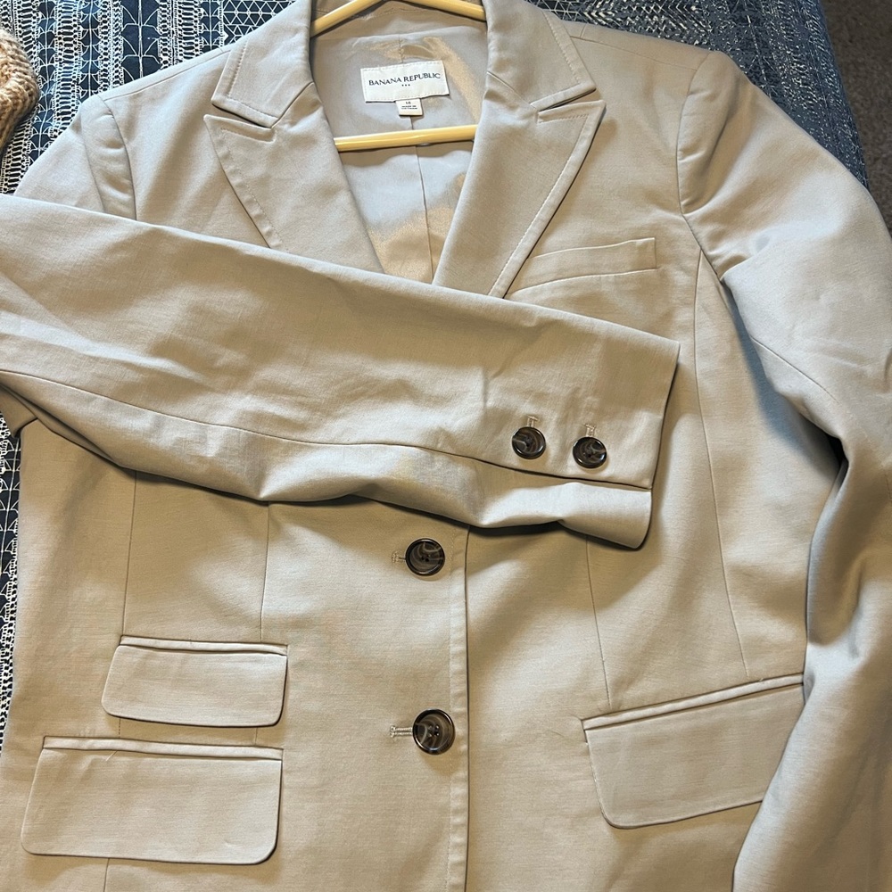 Banana Republic Jacket and Dress Skirt Set